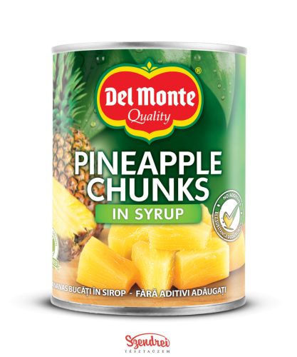 Del Monte Ananász darabok szirupban 570g.