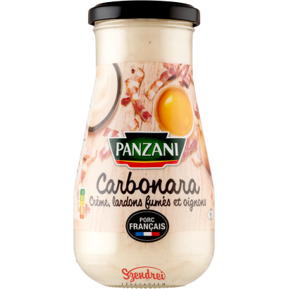 Panzani Carbonara - tejszínes-baconos carbonara tésztaszósz 370g.