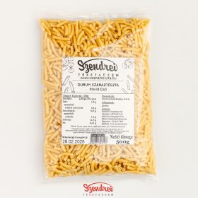 Durum Szendrei Rövid Cső Száraztészta 500gr.