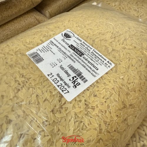 Durum Szendrei Zabkocka Száraztészta 5 kg. Lédig