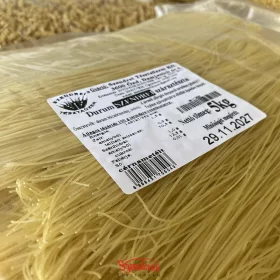 Durum Szendrei Cérnametélt Száraztészta 5 kg. Lédig