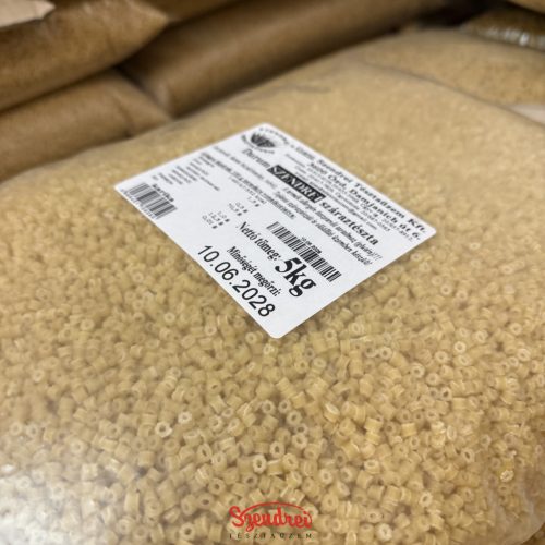 Durum Szendrei Karika Száraztészta 5 kg. Lédig