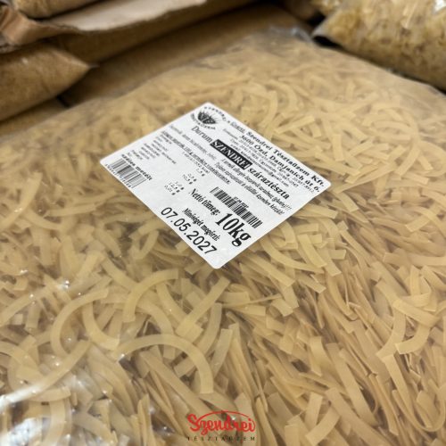 Durum Szendrei Rövid Szélesmetélt Száraztészta 10 kg. Lédig