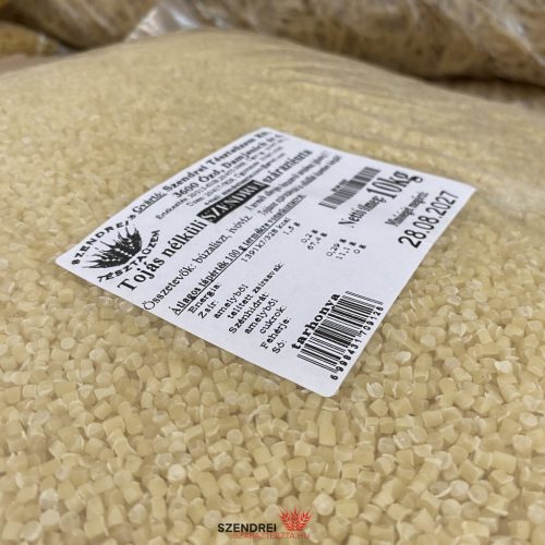 Tojásnélküli Szendrei Tarhonya Száraztészta 10 kg. Lédig
