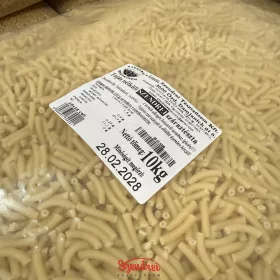   Tojásnélküli Szendrei Rövid Cső Száraztészta 10 kg. Lédig