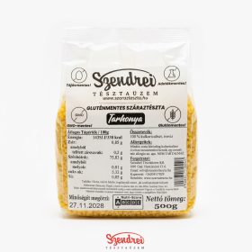 Gluténmentes Tarhonya 500gr. - Szendrei Száraztészta