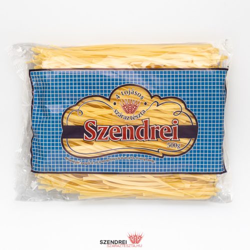 4 Tojásos Szendrei Szálas Metélt Száraztészta 500gr.