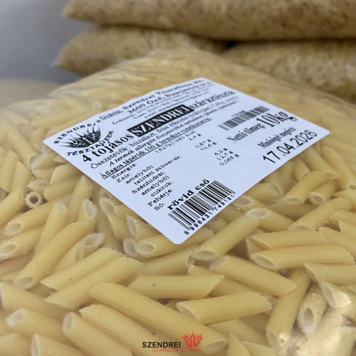 4 Tojásos Szendrei Penne  Száraztészta 10 kg. Lédig