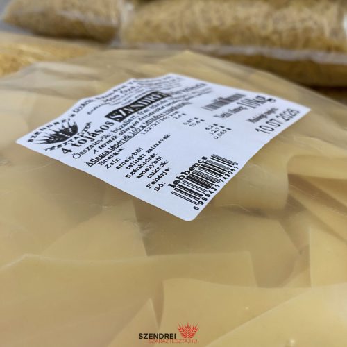 4 Tojásos Szendrei Lebbencs Száraztészta 10 kg. Lédig
