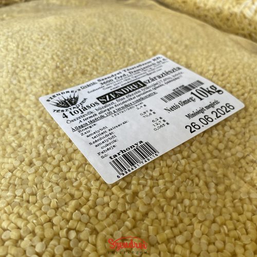 4 Tojásos Szendrei Tarhonya Száraztészta 10 kg. Lédig