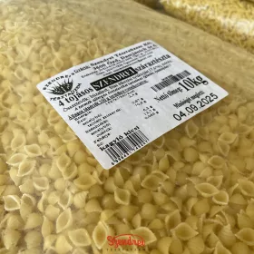   4 Tojásos Szendrei Kagyló Kicsi Száraztészta 10 kg. Lédig