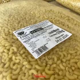   4 Tojásos Szendrei Szarvacska Kicsi Száraztészta 10 kg. Lédig