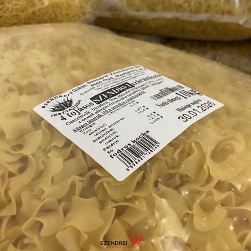 4 Tojásos Szendrei Fodros Kocka Száraztészta 10 kg. Lédig