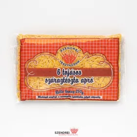 6 Tojásos Szendrei Zabkocka Száraztészta 250gr.
