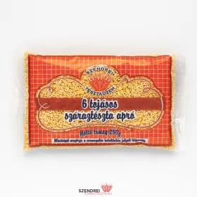 6 Tojásos Szendrei Karika Száraztészta 250gr.