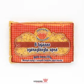 6 Tojásos Szendrei Eperlevél Száraztészta 250gr.