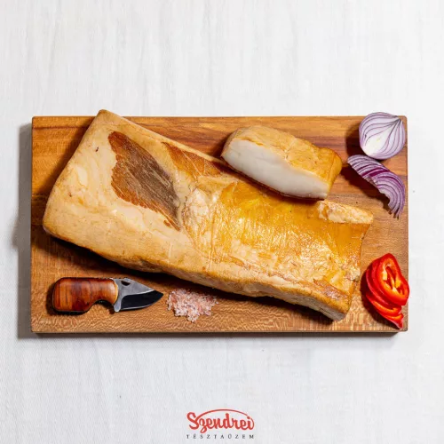 Szendrei Füstölt Mangalica Csemege Szalonna 1 kg. Egészben