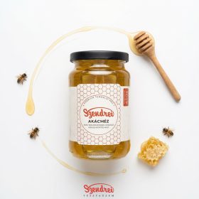 Szendrei Termelői Akácméz 450gr. - 100% Adalékmentes!