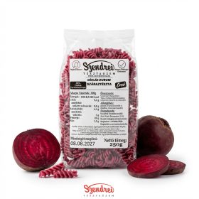   Durum Szendrei Céklás Orsó Száraztészta 250gr. - 30% zöldségtartalommal