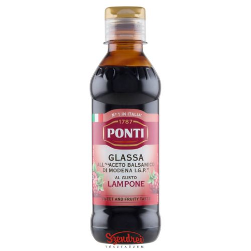 Ponti Glassa krém málnával 250gr.