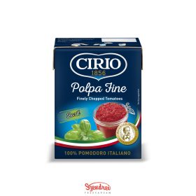 Cirio aprított paradicsom bazsalikommal 390g.