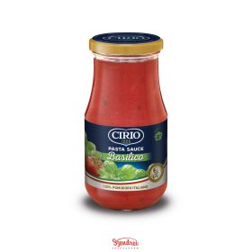 Cirio Tésztaszósz bazsalikommal 420g/446ml üveges