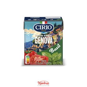 Cirio Tésztaszósz Genova, Bazsalikomos 340g.