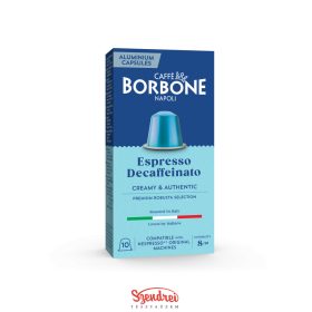 Caffé Borbone NP kapszulás DECAFFEINATO őrölt kávé 50g