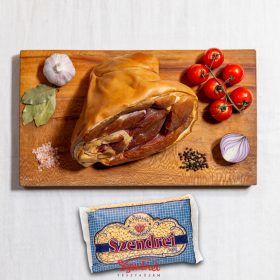   Szendrei Nitritmentes Füstölt Hátsó Csülök 1,3 kg. + AJÁNDÉK 4 Tojásos Csipetke Tészta