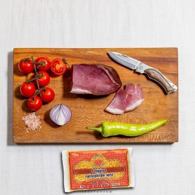   Szendrei Nitritmentes Füstölt Házisonka 300gr/db + AJÁNDÉK 6 Tojásos Sodort Csiga