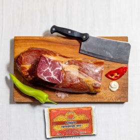   Szendrei Nitritmentes Füstölt Tarja 300gr/db + AJÁNDÉK 6 Tojásos Sodort Csiga