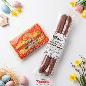   Szendrei Nitritmentes Csípős Kolbász 400-450gr/pár + AJÁNDÉK SODORT CSIGA!