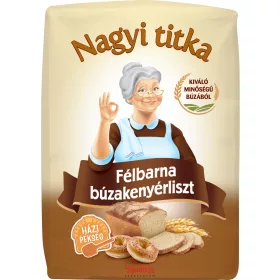 Nagyi Titka Félbarna Kenyérliszt 1 kg.